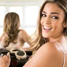 Alexis Fawx in 'Military Wives: Part One'