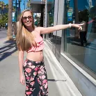 Ana Foxxx in 'A Hot Stroll Down the Boulevard'