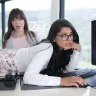 Alison Rey in 'Lady Boss: The IT Nerd'