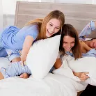 Angel in 'Pajama Party'