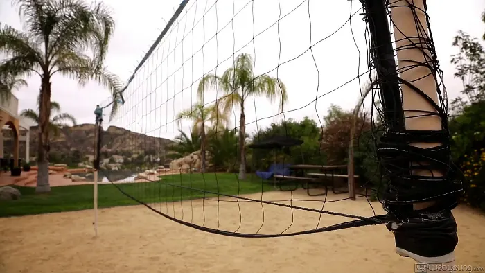 Avril Hall in Volleyball With Friends