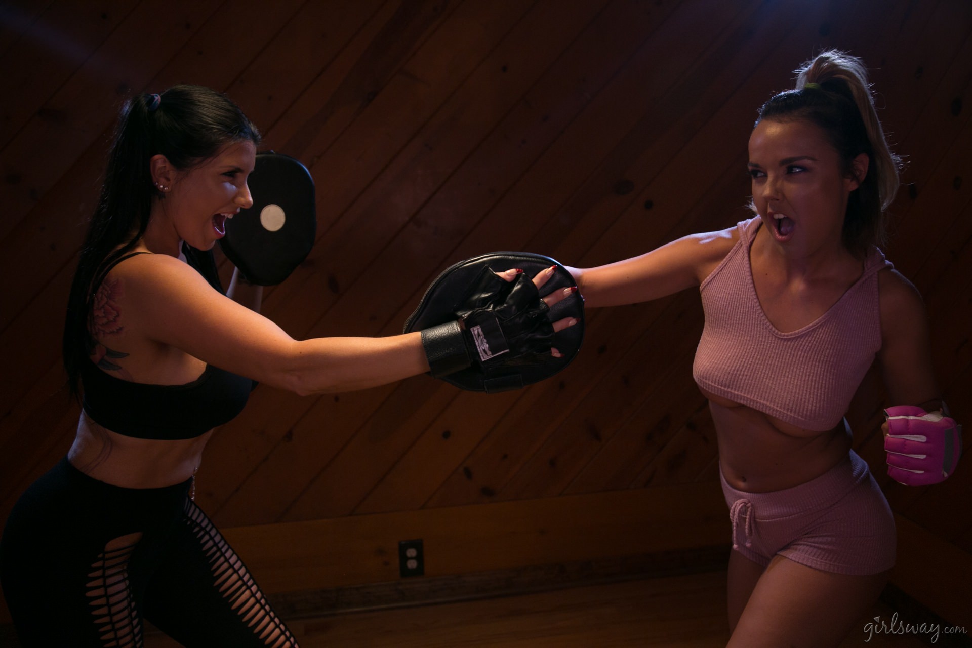 Lesbian Workout Stories: Going Hard